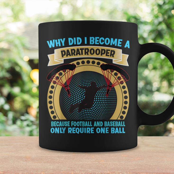 Airborne Division Veteran Why Did I Become A Paratrooper Coffee Mug Gifts ideas