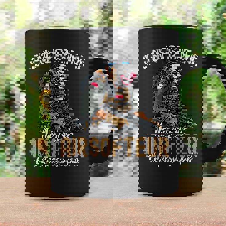 Airsoft Homme Humour Je Suis Pas Parfait Airsofteur Air Soft Tasse Idées cadeaux