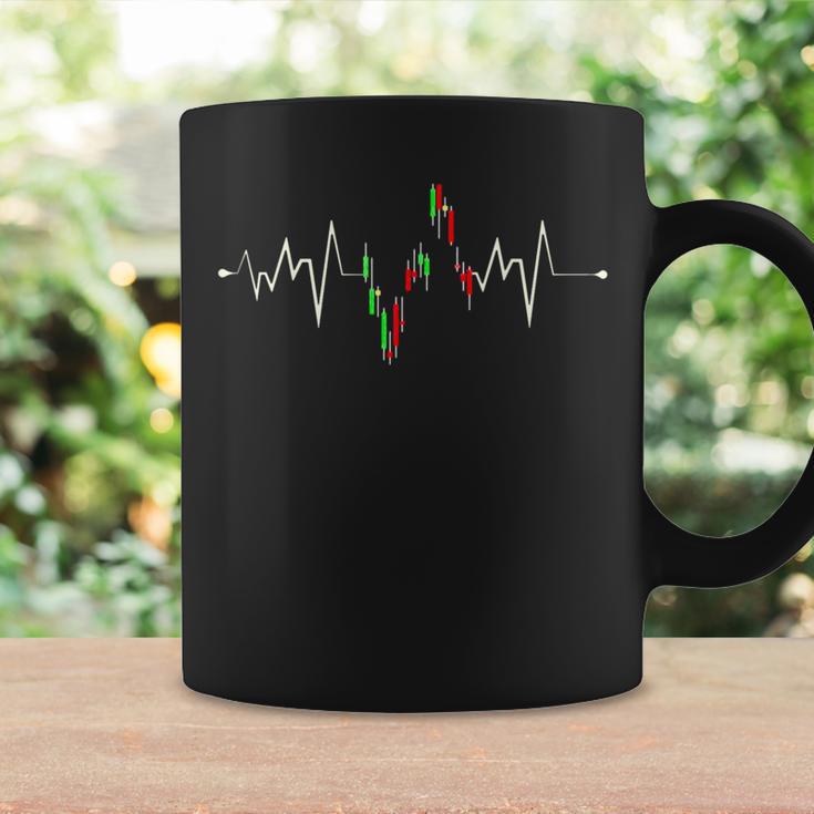 Aktienchart Ecg Aktien Herzbeaten Trader Investor Tassen Geschenkideen