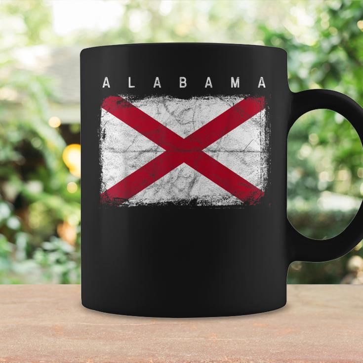 Alabama Vintage Distressed Home State Flag Coffee Mug Gifts ideas