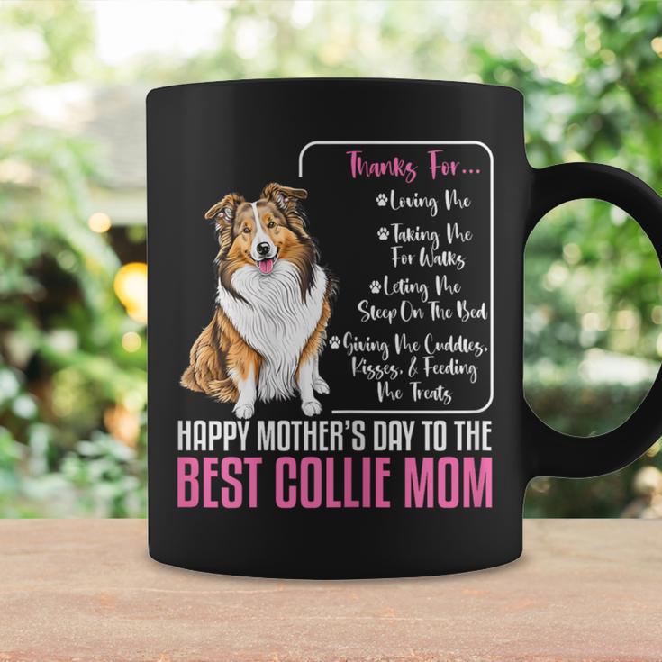 Alles Gute Zum Muttertag An Die Beste Collie-Mama Collie Dog Mom Tassen Geschenkideen