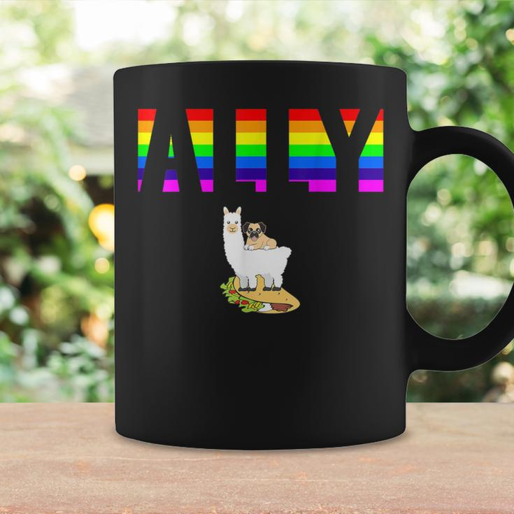 Ally Pride Lgbtq Equality Rainbow Lesbian Gay Transgender Coffee Mug Gifts ideas