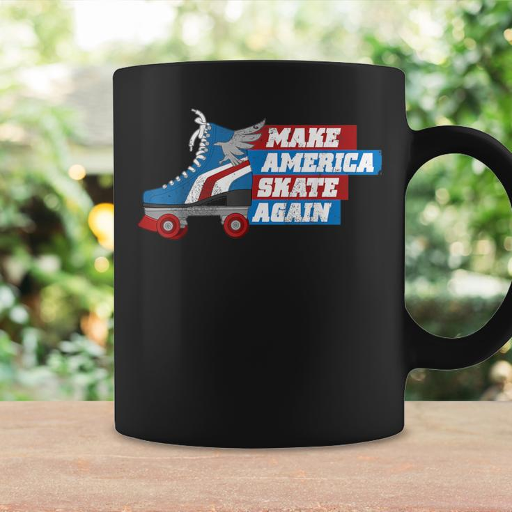 Make America Skate Again Red White & Blue Distressed Coffee Mug Gifts ideas