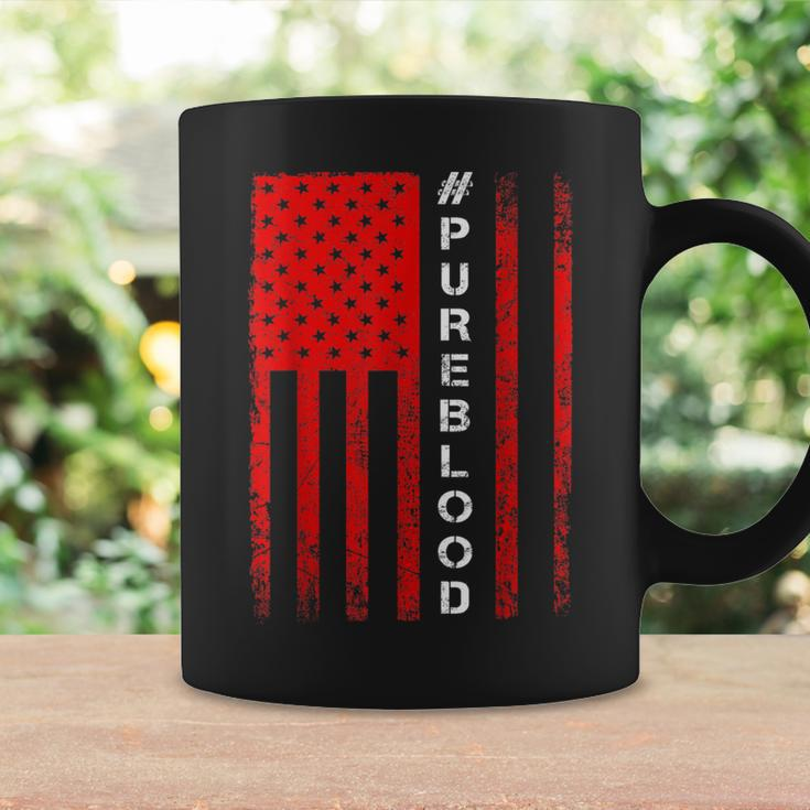American Flag Pureblood I Am Pure Blood Non-Gmo Coffee Mug Gifts ideas