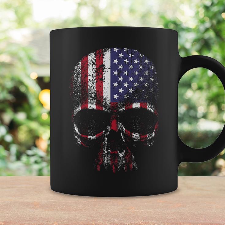 American Flag Usa Us Skull Tassen Geschenkideen