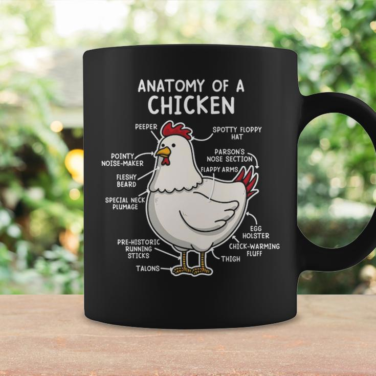 Anatomy Of A Chicken Country Farm Women Girl Coffee Mug Gifts ideas