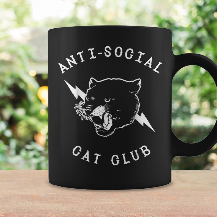 Anti Social Cat Club Panther HeadCoffee Mug Gifts ideas