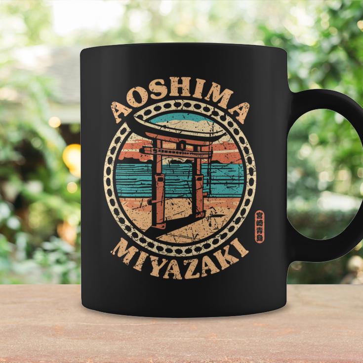 Aoshima Miyazaki Japan Surfen Aoshima Schrein Japanischer Kanji Tassen Geschenkideen