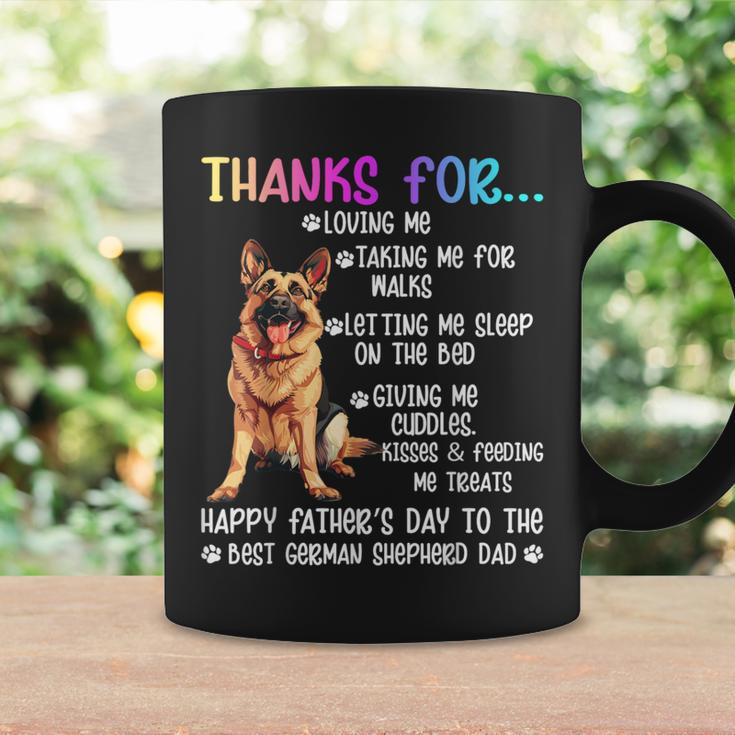 Apparel Thanks For Loving Me Happy Father's Day Best Dog Dad Coffee Mug Gifts ideas