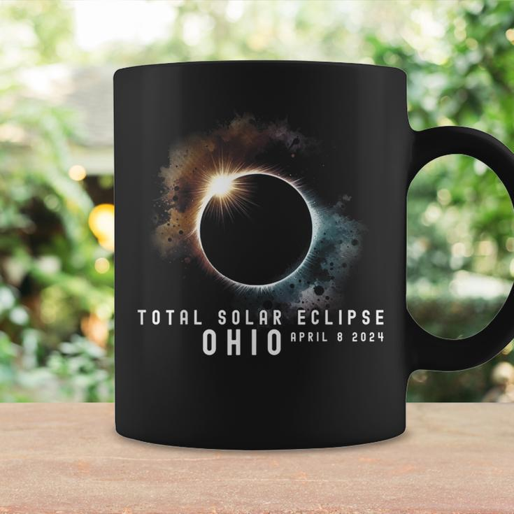 April 9 2024 Eclipse Solar Total Ohio Eclipse Lover Watching Coffee Mug Gifts ideas