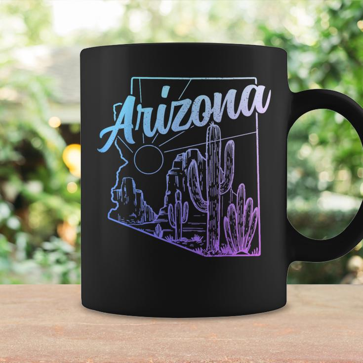 Arizona Az Pride Cactus Desert State Map Coffee Mug Gifts ideas
