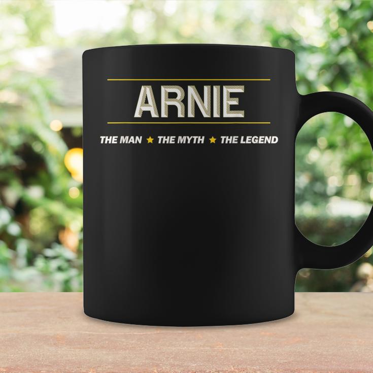 Arnie The Man The Myth The Legend Boys Name Coffee Mug Gifts ideas