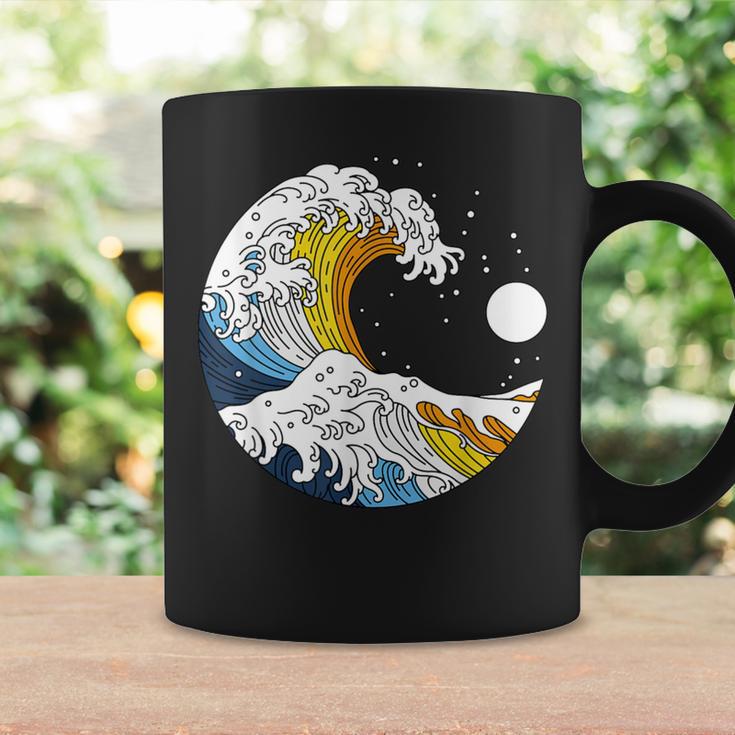 Aroace Pride Aro Ace Aromantic Asexual Flag Japan Great Wave Coffee Mug Gifts ideas