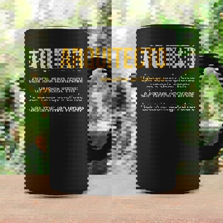 Arquitecto Definición Regalo Arquitecto Taza de café Ideas de regalos