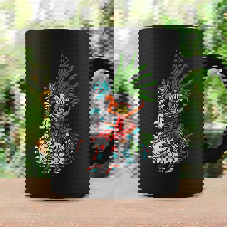 Arte Azteca Mexicano Taza de café - Regaloses