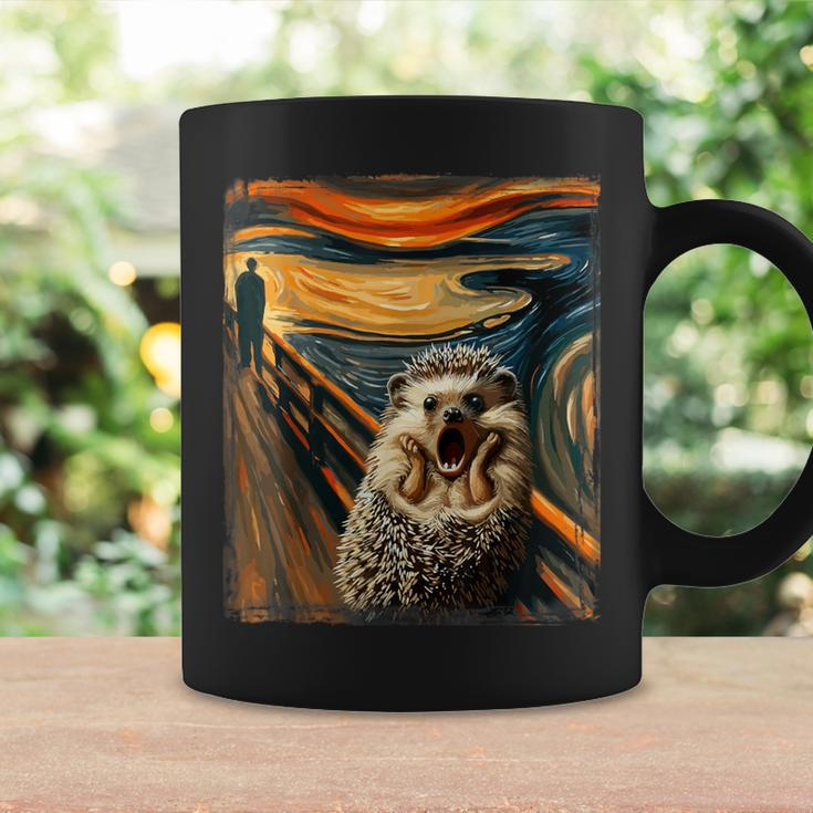 Artsy Scream For Hedgehog Lovers Artistic Hedgehog Coffee Mug Gifts ideas