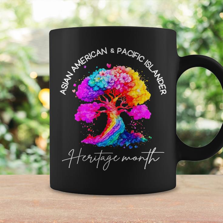 Asian American Pacific Islander Heritage Colorful Tree Coffee Mug Gifts ideas
