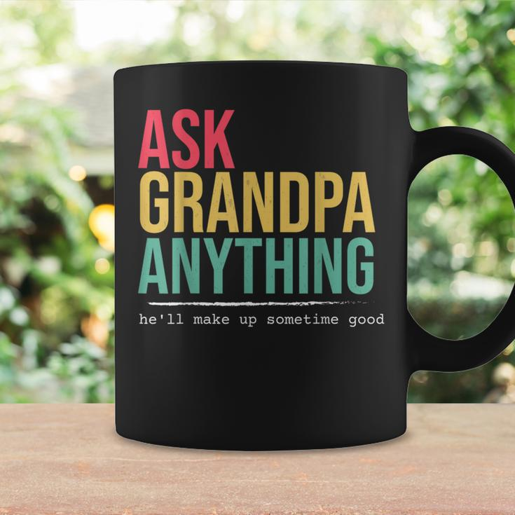Ask Grandpa Anything Quote Coffee Mug Gifts ideas