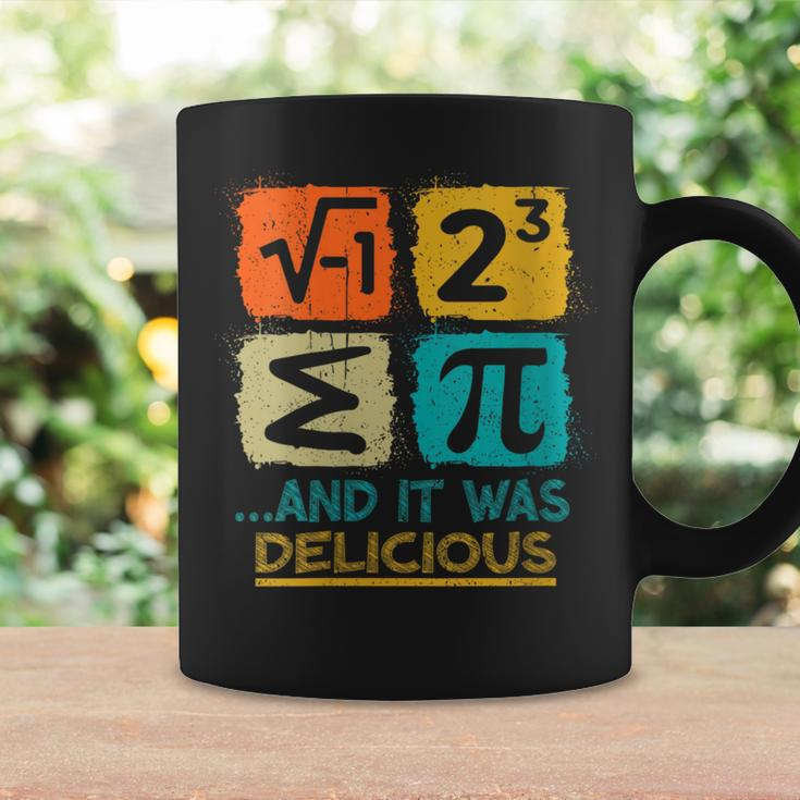 I Ate Some Pie And It Was Delicious Math Joke For Women Coffee Mug Gifts ideas