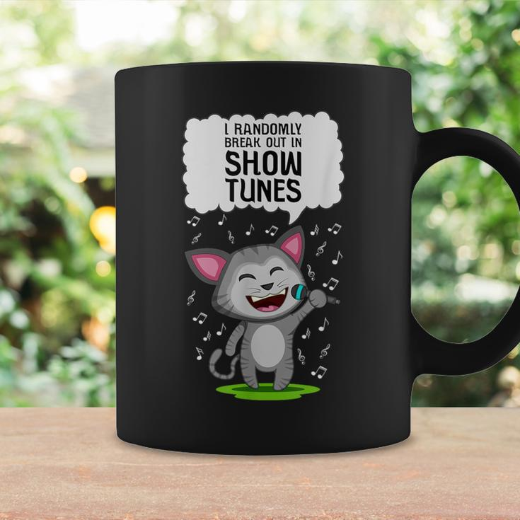 Theater Broadway Cat I Show Tunes Musical Coffee Mug Gifts ideas