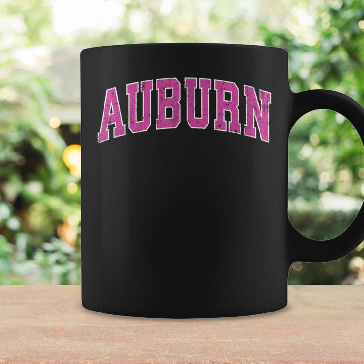 Auburn California Ca Vintage Sports Pink Coffee Mug Gifts ideas