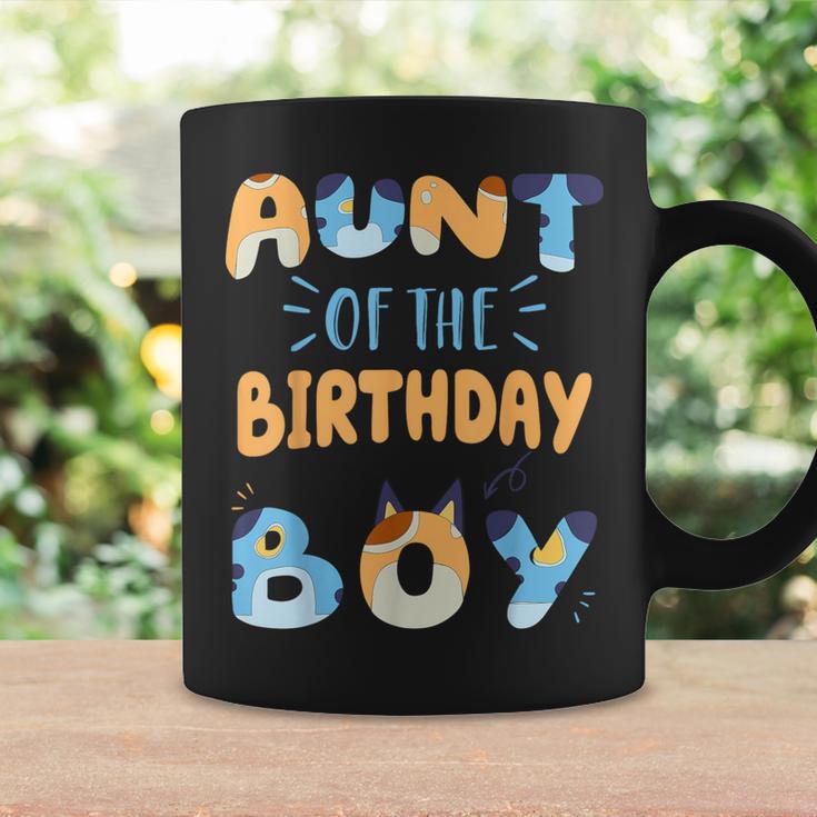 Aunt Of The Birthday Boy Dog Family Party Coffee Mug Gifts ideas