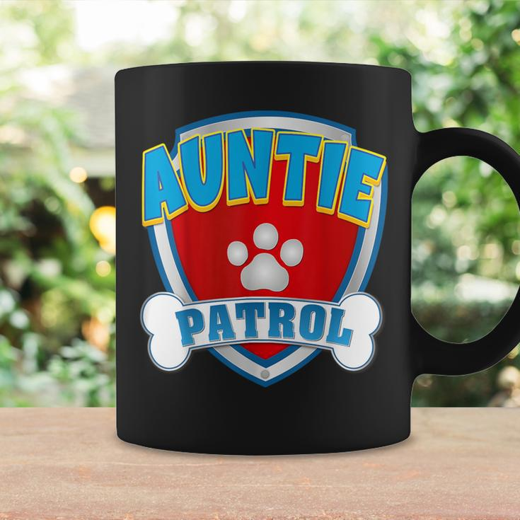Auntie Of The Birthday Boy Girl Dog Paw Family Matching Coffee Mug Gifts ideas
