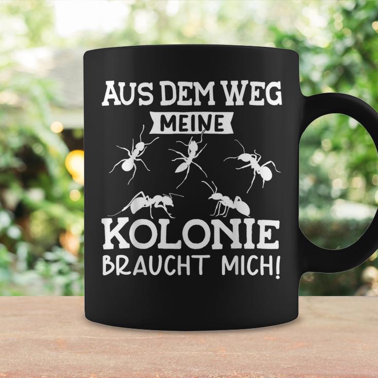 Aus Dem Weg Meine Kolonie Braucht Mich Ant Breeder S Tassen Geschenkideen