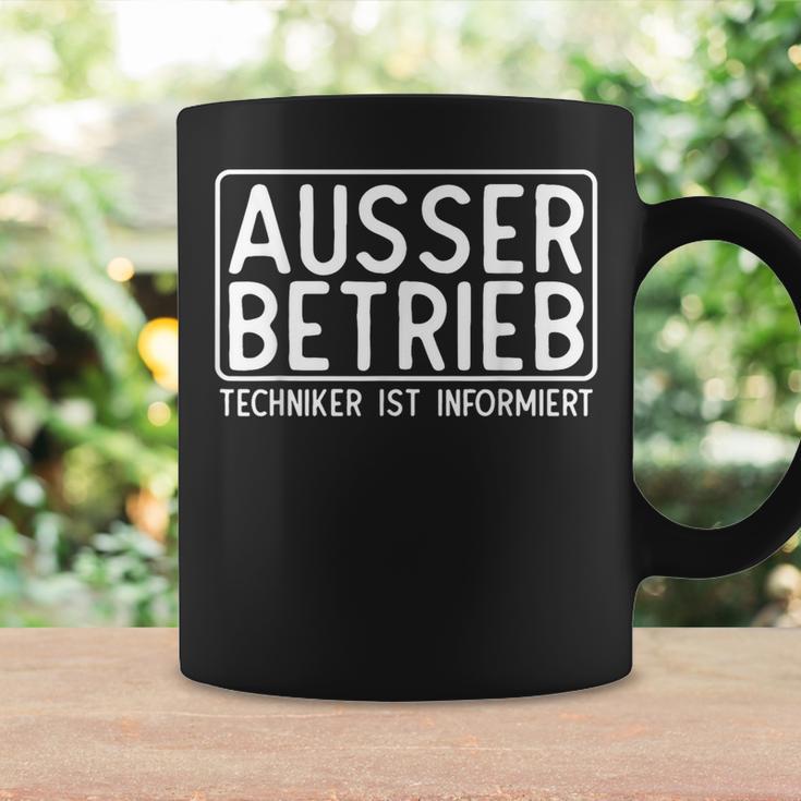 Ausser Berieb Techniker Ist Informiert Tassen Geschenkideen