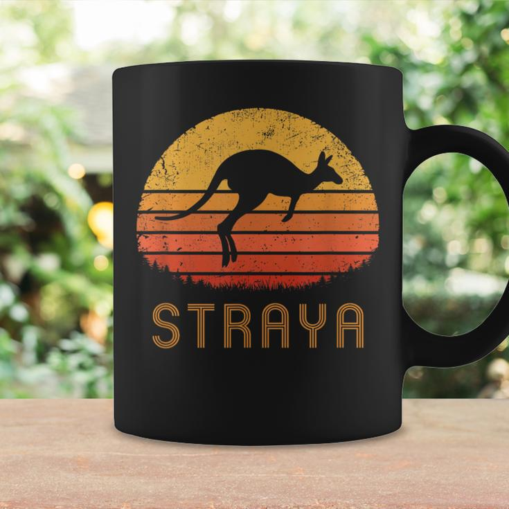 Australia Straya Retro Vintage Kangaroo Outback Aussie Coffee Mug Gifts ideas