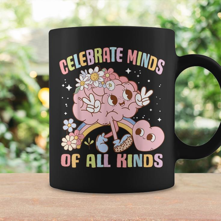 Autism Awareness Celebrate Minds Of All Kinds Neurodiversity Coffee Mug Gifts ideas