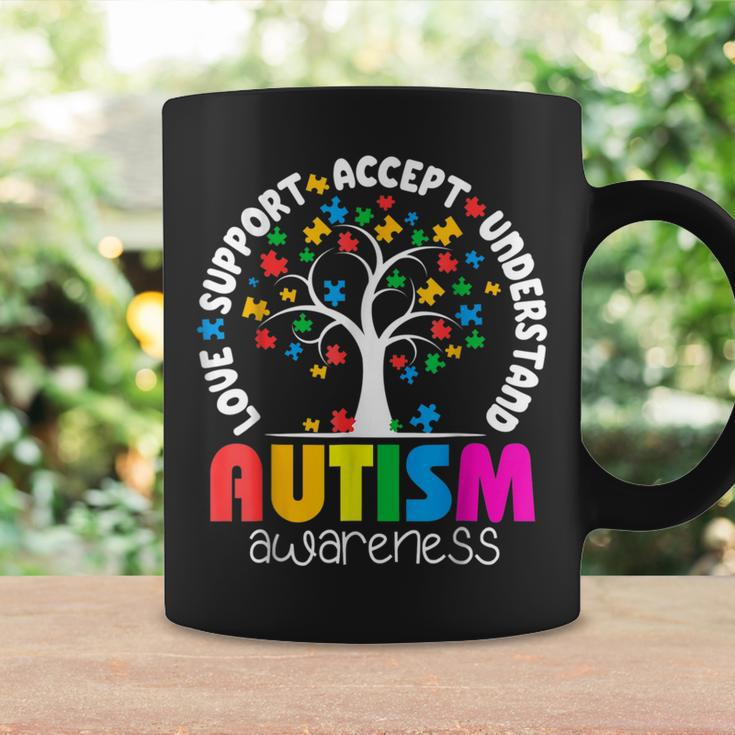 Autism Awareness Teacher Teach Hope Love Inspire Women Coffee Mug Gifts ideas