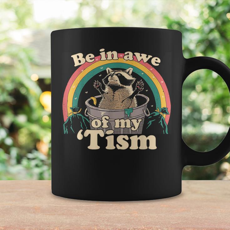 Autism Be In Awe Of My 'Tism Meme Autistic Opossum Coffee Mug Gifts ideas