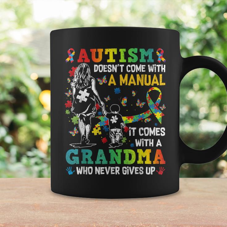 Autism Grandma Doesn't Come With A Manual Autism Awareness Coffee Mug Gifts ideas