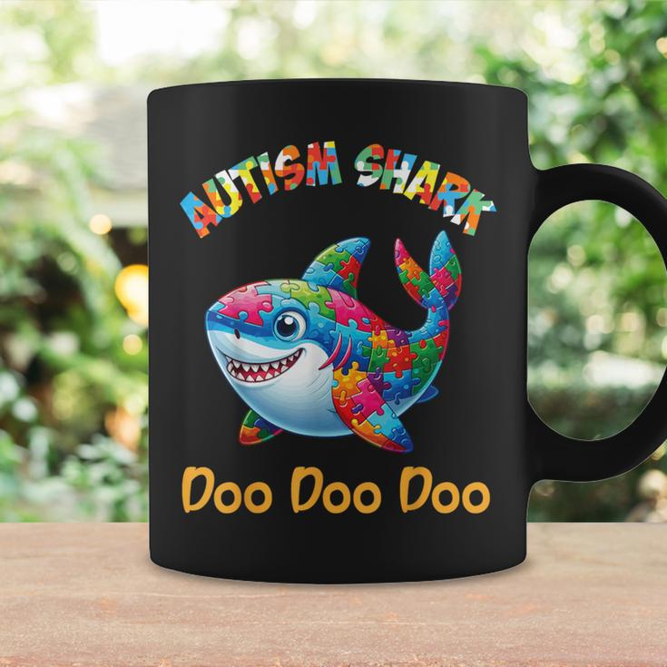Autism Shark Autistic Awareness Accept Support Hope Proud Coffee Mug Gifts ideas