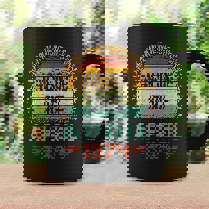 Awesome Since April 1974 Limited Edition 50Th Birthday Coffee Mug Gifts ideas