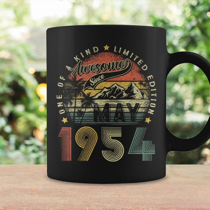 Awesome Since May 1954 Vintage 70Th Birthday Women Coffee Mug Gifts ideas