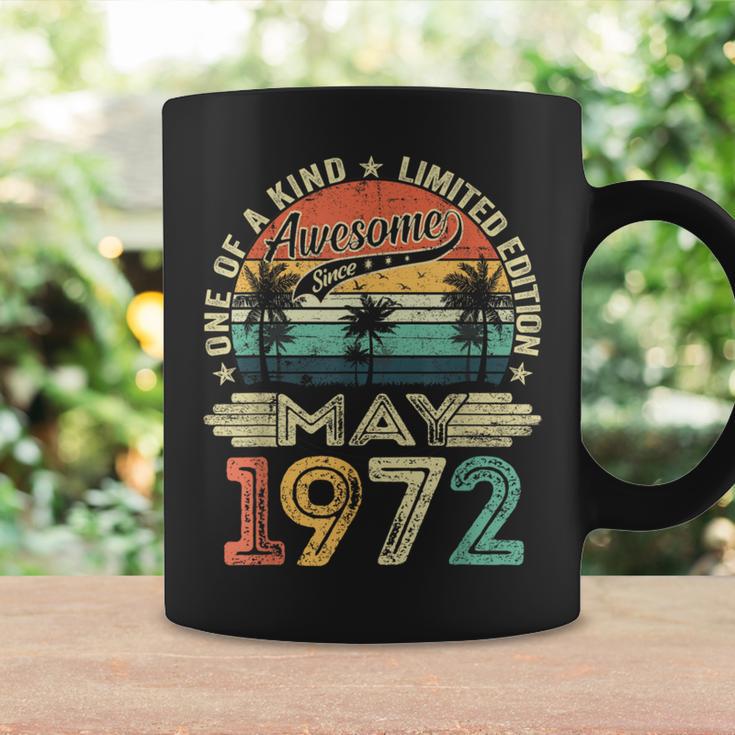 Awesome Since May 1972 Vintage 52Nd Birthday Women Coffee Mug Gifts ideas