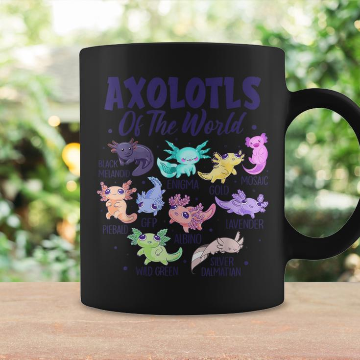 Axolotl Cute Axolotls Of The World Kawaii Girl Boy Kid Coffee Mug Gifts ideas