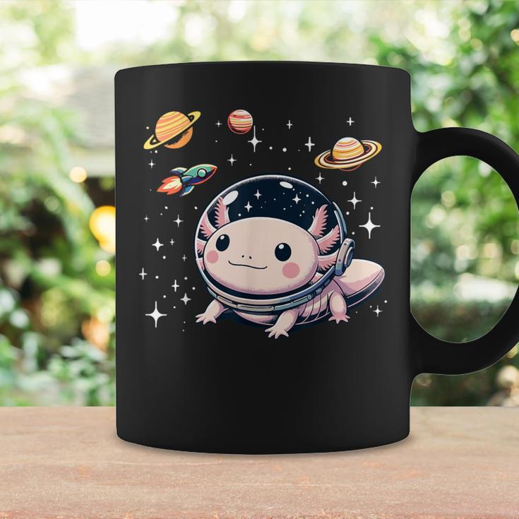 Axolotl Kawaii Cute Axolotls Astronaut Planets Space Coffee Mug Gifts ideas