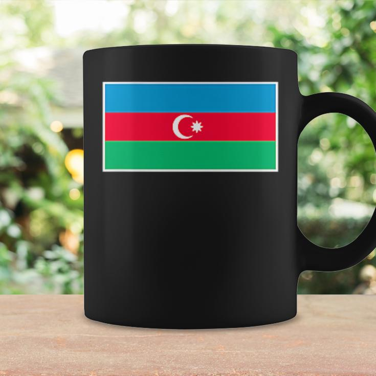 Azerbaijan Flag Vintage Azerbaijani Colors Tassen Geschenkideen