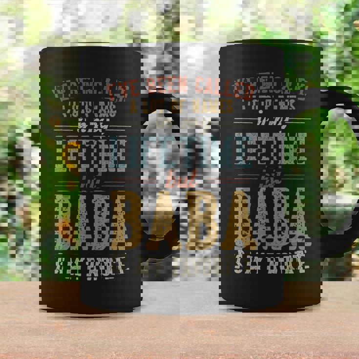 Baba Is My Favorite Name Father's Day Baba Coffee Mug Gifts ideas