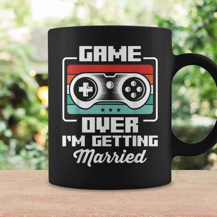 Bachelor Videogamer Gaming Game Over I'm Getting Married Coffee Mug Gifts ideas