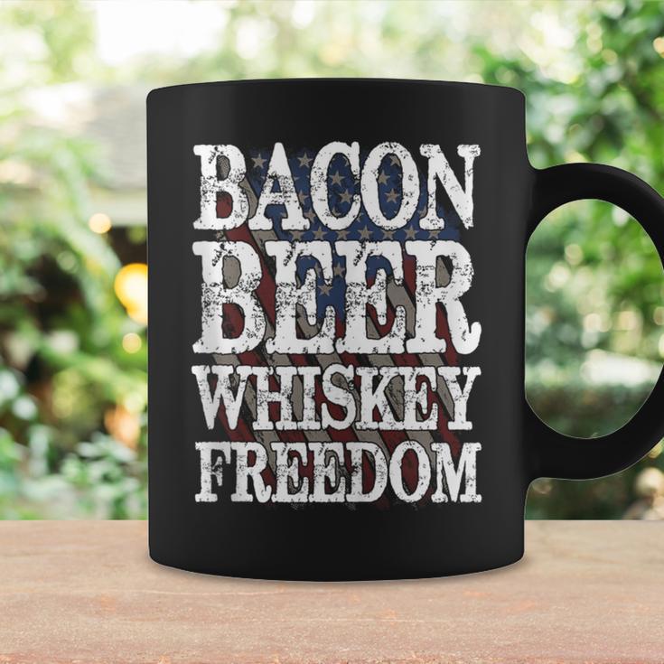 Bacon Beer Whiskey Freedom Coffee Mug Gifts ideas