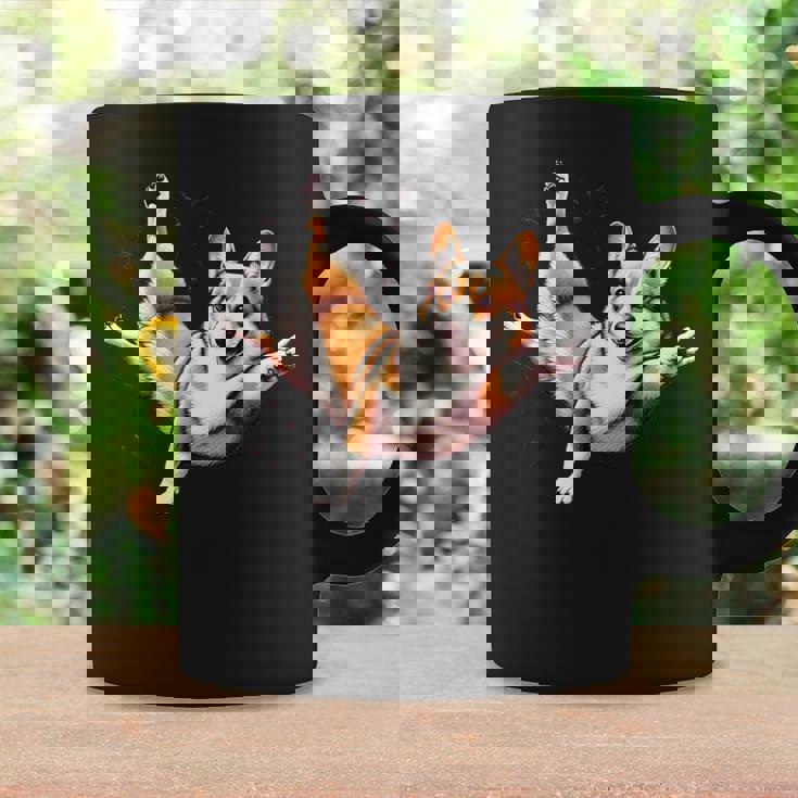 Bailando Música Hip Hop Corgi Dancer Divertido Corgi Para Y Hombre Taza de café Ideas de regalos