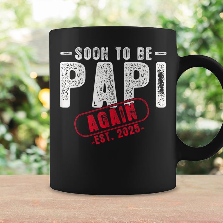 Bald Wird Papi Est 2025 Wieder Zum Neuen Papa Onkel Befördert Tassen Geschenkideen