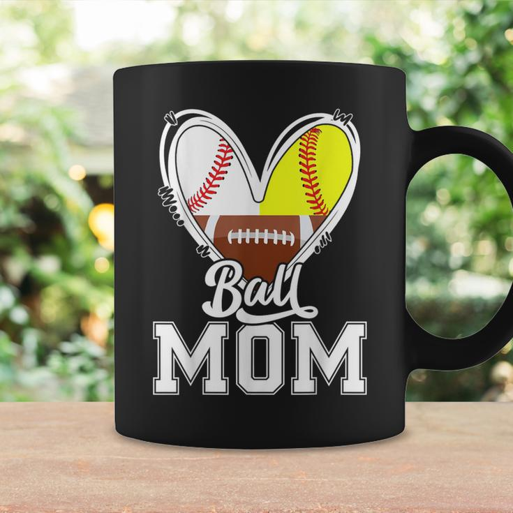 Ball Mom Baseball Football Softball Mom Coffee Mug Gifts ideas
