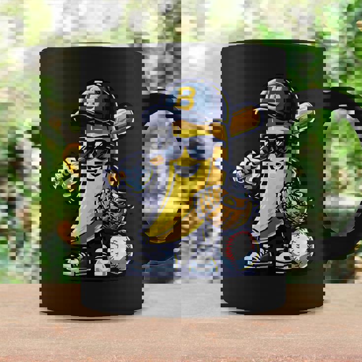 Banana Playing Baseball Fruit Lover Baseball Player Coffee Mug Gifts ideas