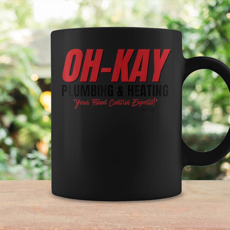 Bandits Oh Kay Plumbing Retro And Heating Wet Coffee Mug Gifts ideas