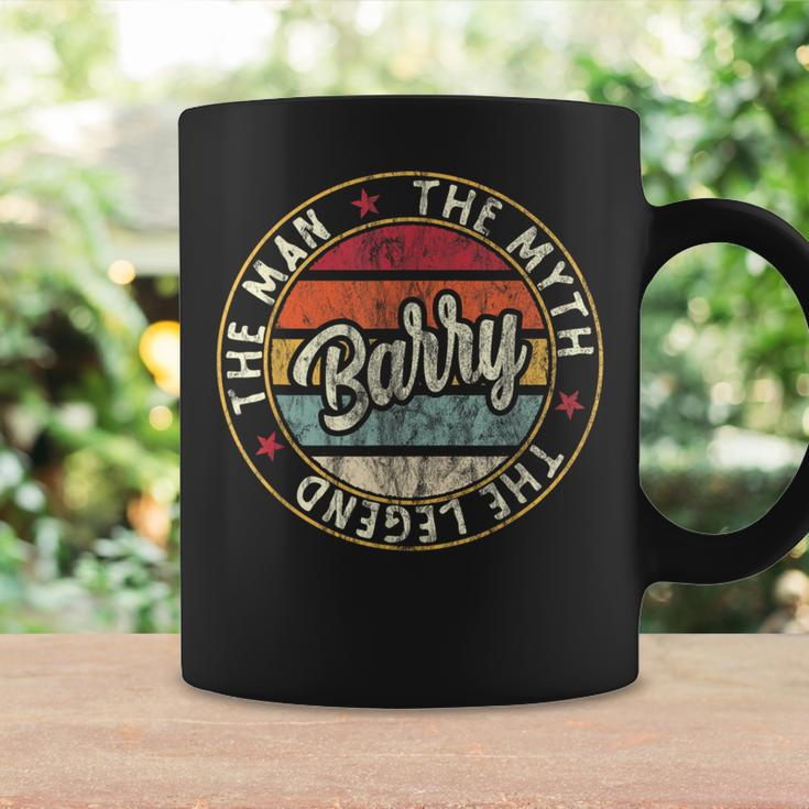 Barry The Man The Myth The Legend First Name Barry Coffee Mug Gifts ideas